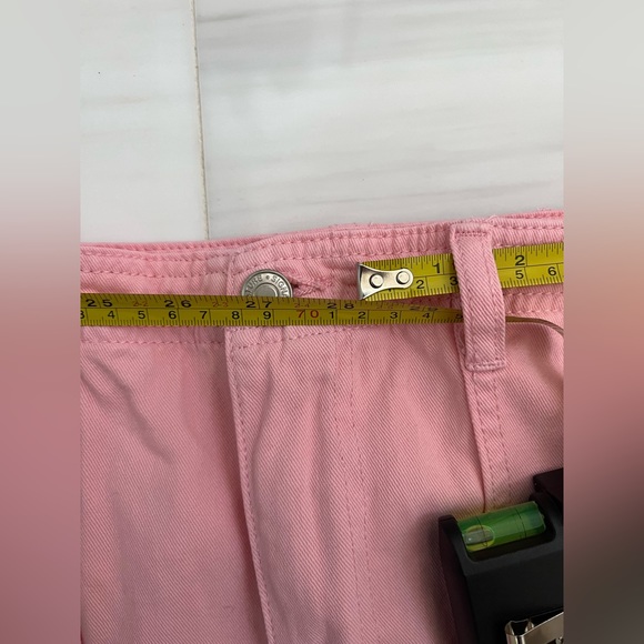 Signature8 Pink Cargo Carpenter Pants Jeans Spring Color - Picture 6 of 7